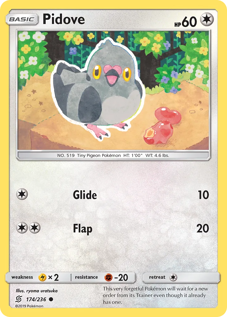 Pidove — SM - Unified Minds — Pokemon
