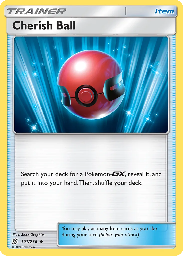 Cherish Ball — SM - Unified Minds — Pokemon
