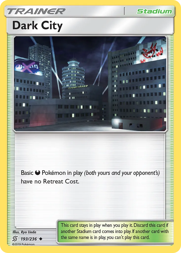 Dark City — SM - Unified Minds — Pokemon