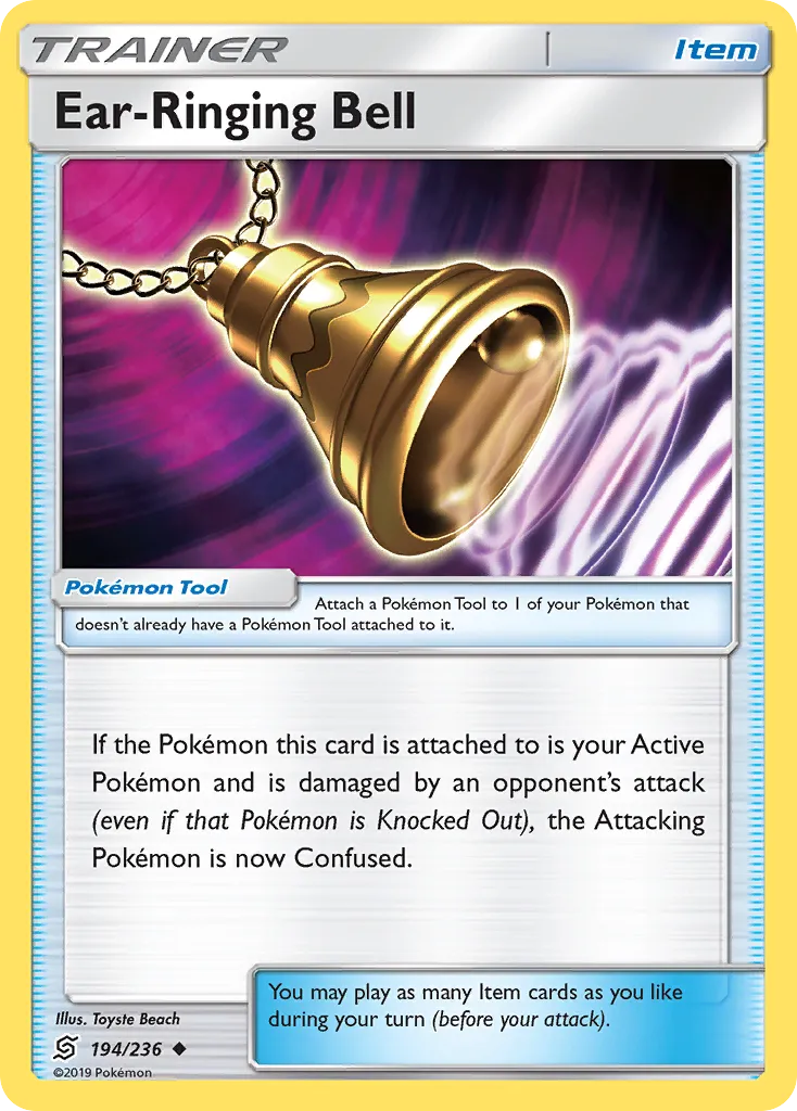 Ear-Ringing Bell — SM - Unified Minds — Pokemon