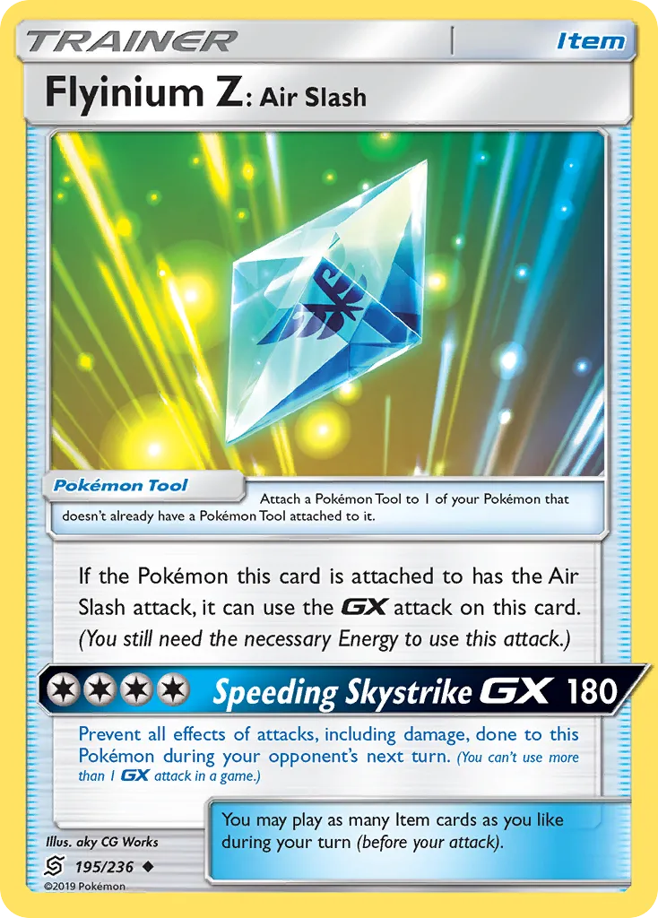 Aérozélite : Lame d'Air — SM - Unified Minds — Pokémon