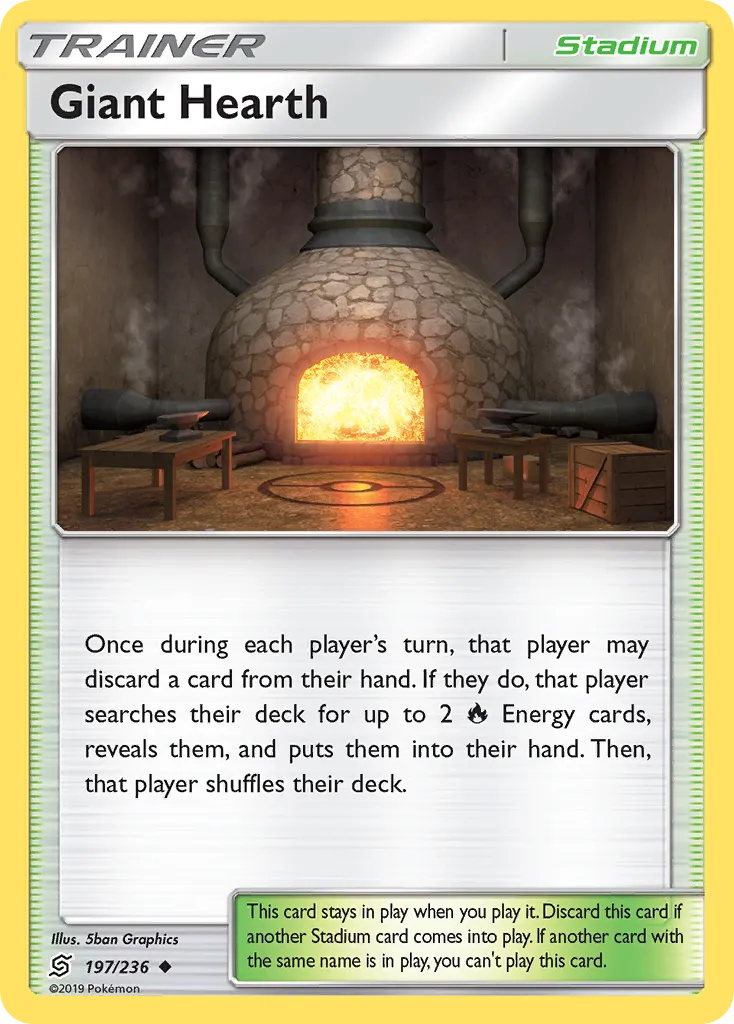 Âtre Géant — SM - Unified Minds — Pokémon