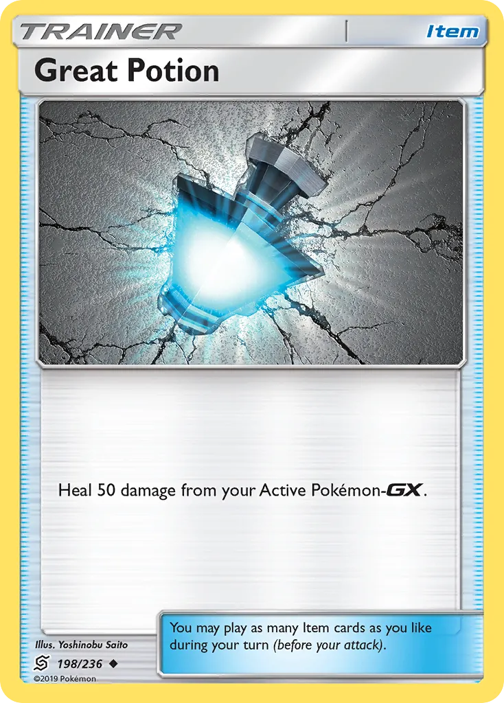 Great Potion — SM - Unified Minds — Pokemon