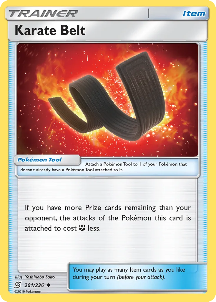 Karate Belt — SM - Unified Minds — Pokemon