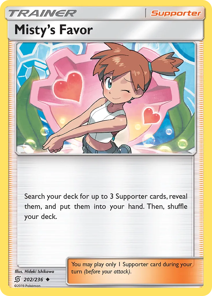 Misty's Favor — SM - Unified Minds — Pokemon