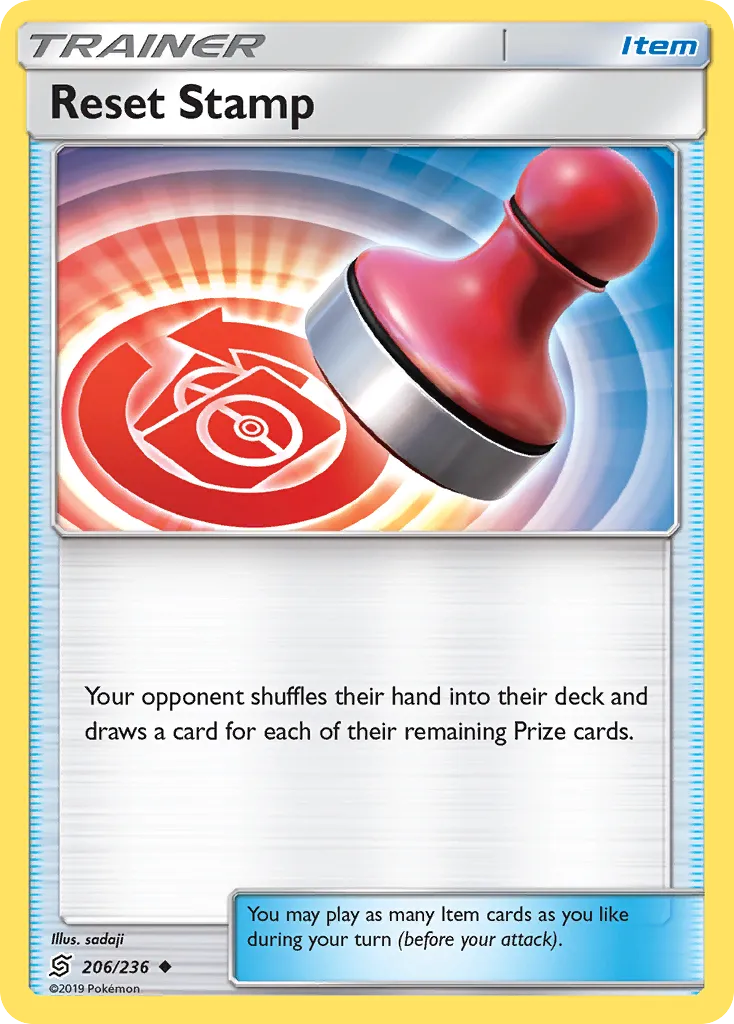 Reset Stamp — SM - Unified Minds — Pokemon