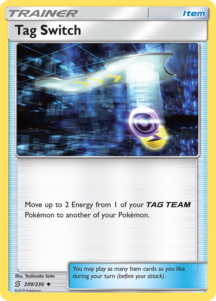 Tag Switch — SM - Unified Minds — Pokemon
