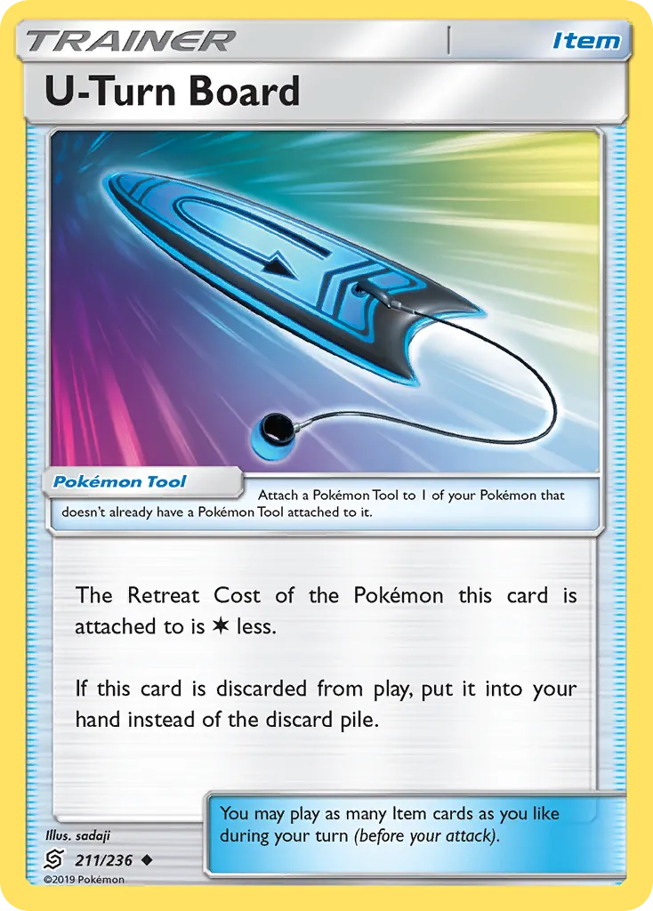 U-Turn Board — SM - Unified Minds — Pokémon