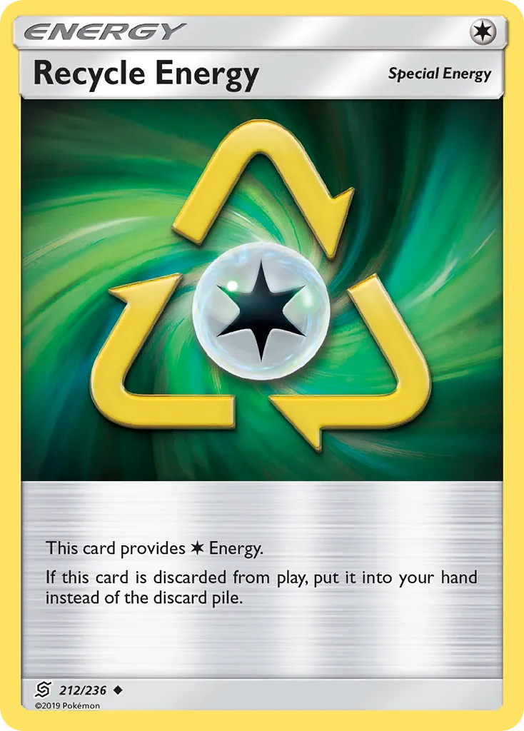 Recycle Energy — SM - Unified Minds — Pokémon