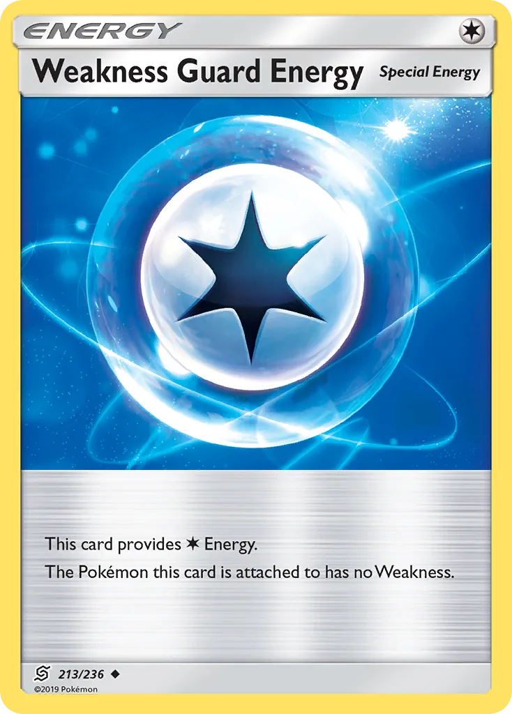 Weakness Guard Energy — SM - Unified Minds — Pokémon