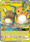 Product image for Raichu & Alolan Raichu GX