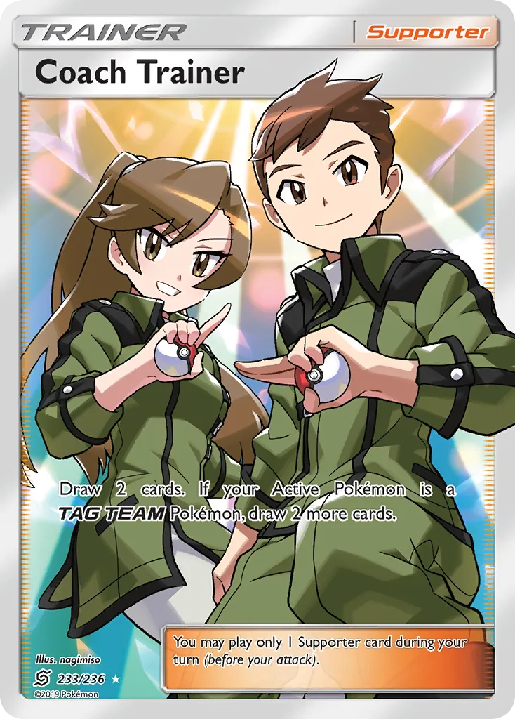 Coach Trainer — SM - Unified Minds — Pokemon