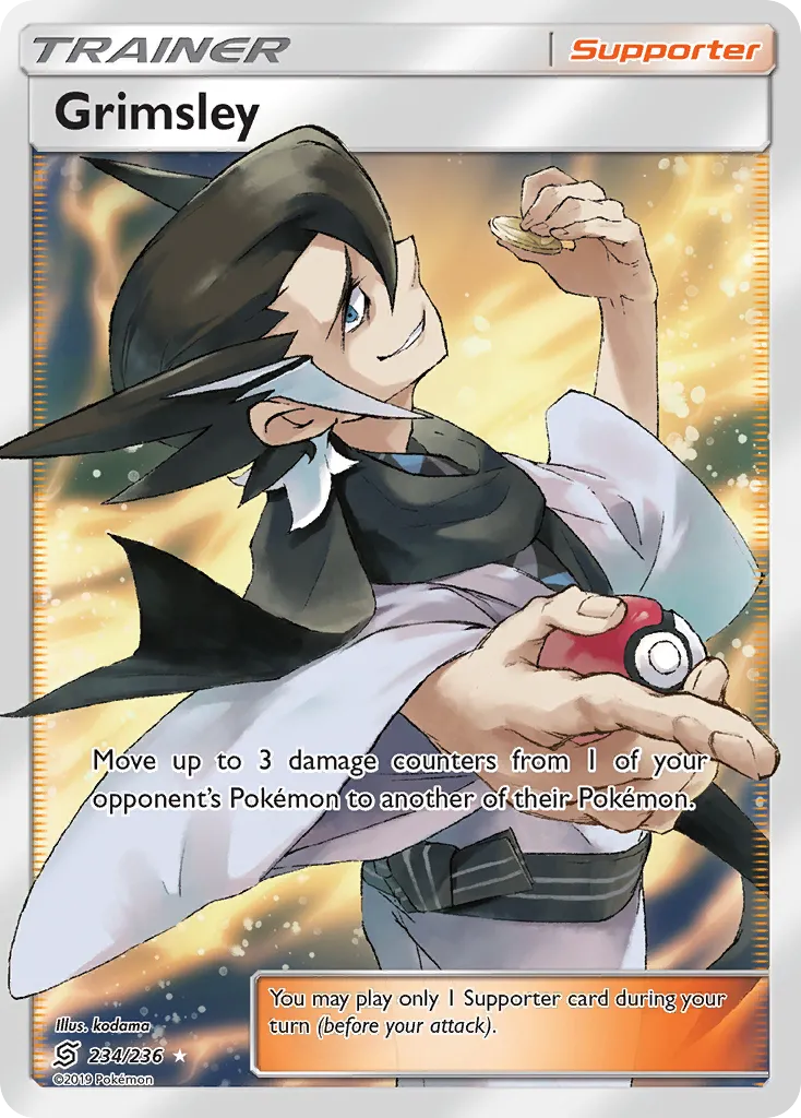Grimsley — SM - Unified Minds — Pokemon