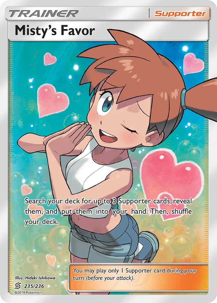 Misty's Favor — SM - Unified Minds — Pokemon