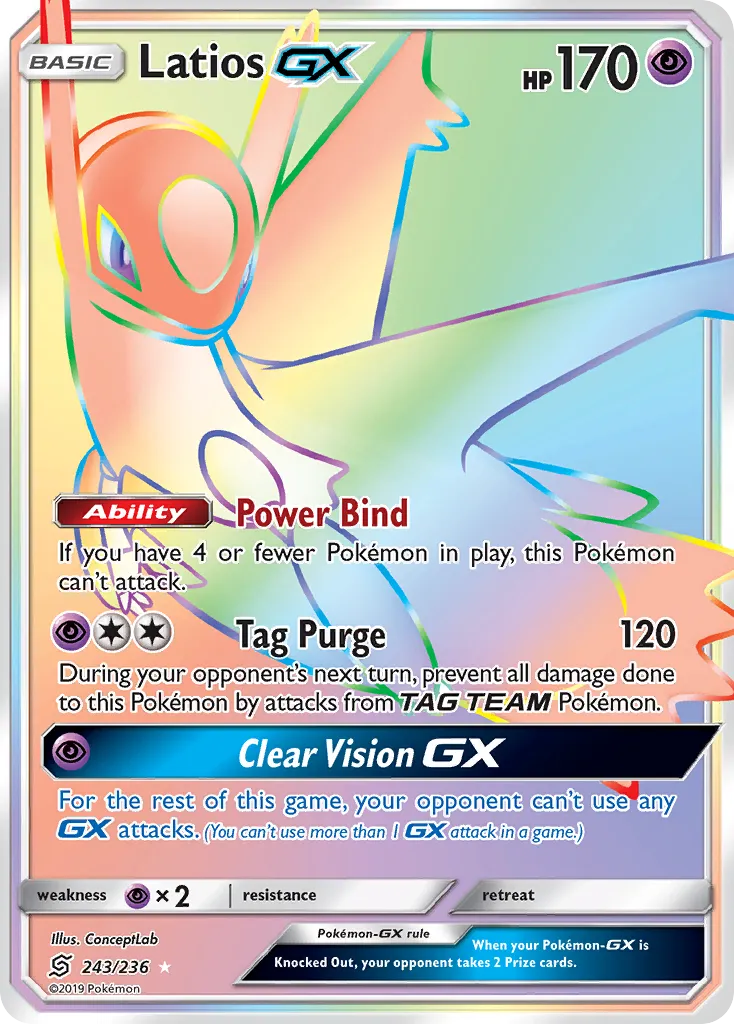 Latios GX — SM - Unified Minds — Pokemon