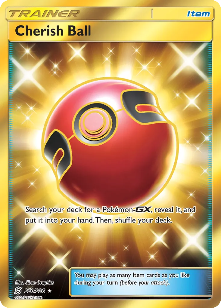 Cherish Ball — SM - Unified Minds — Pokemon