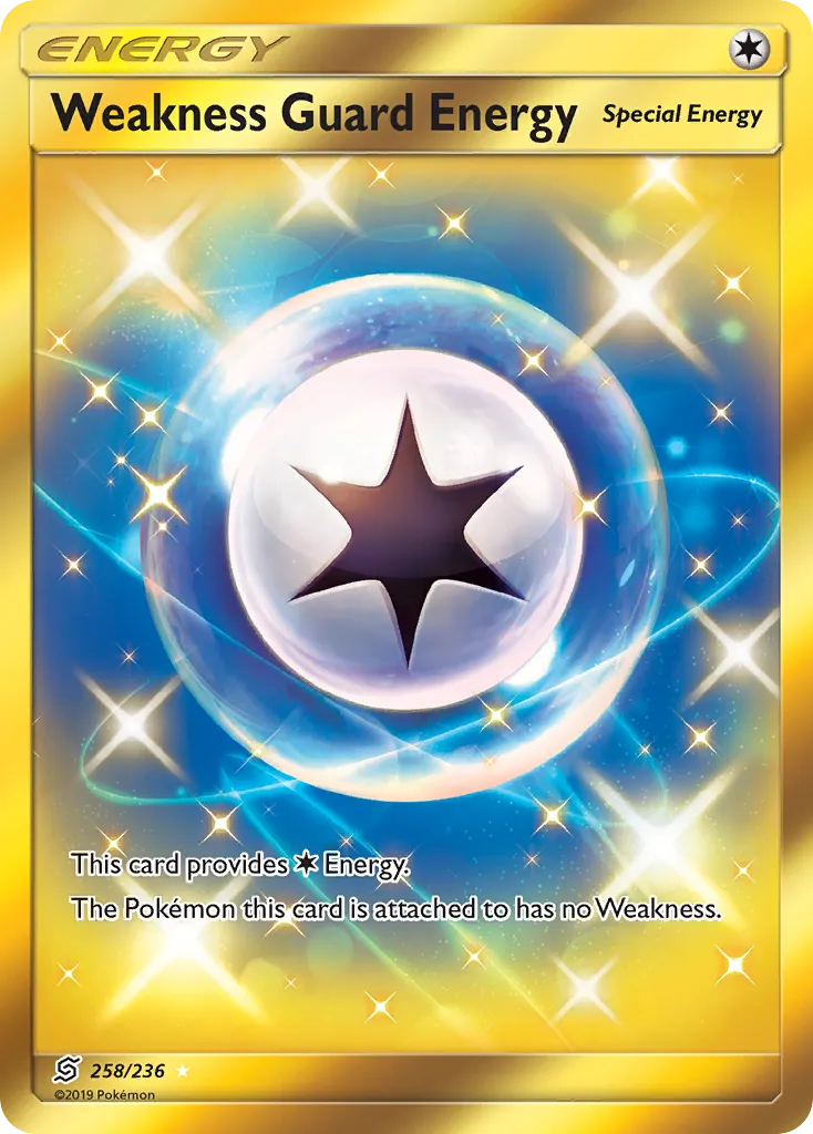 Weakness Guard Energy — SM - Unified Minds — Pokemon