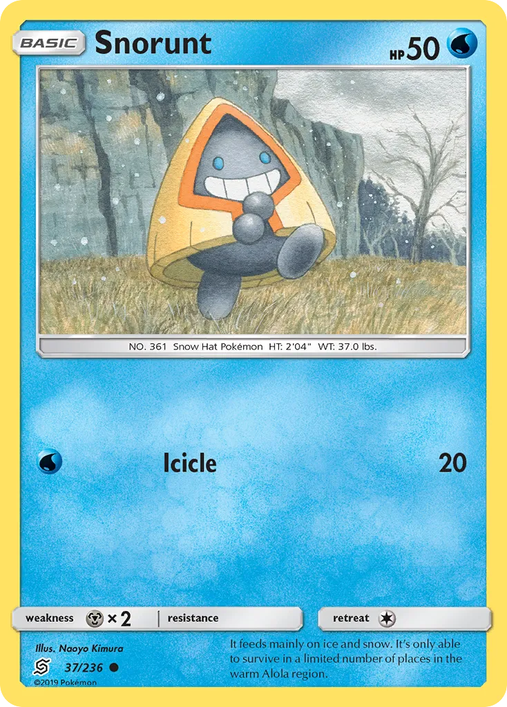 Snorunt — SM - Unified Minds — Pokemon