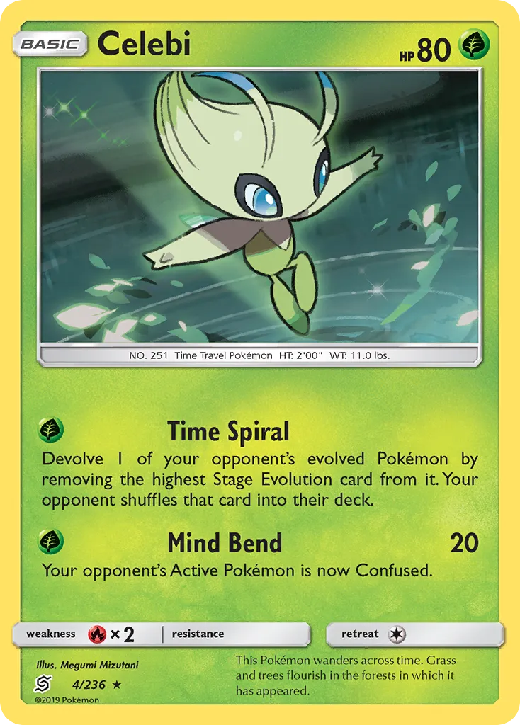 Celebi — SM - Unified Minds — Pokemon