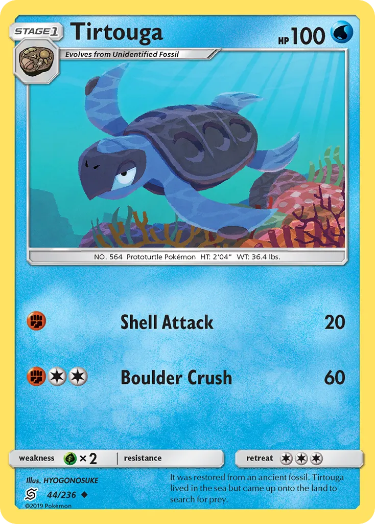 Tirtouga — SM - Unified Minds — Pokemon