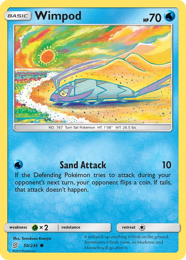 Wimpod — SM - Unified Minds — Pokémon
