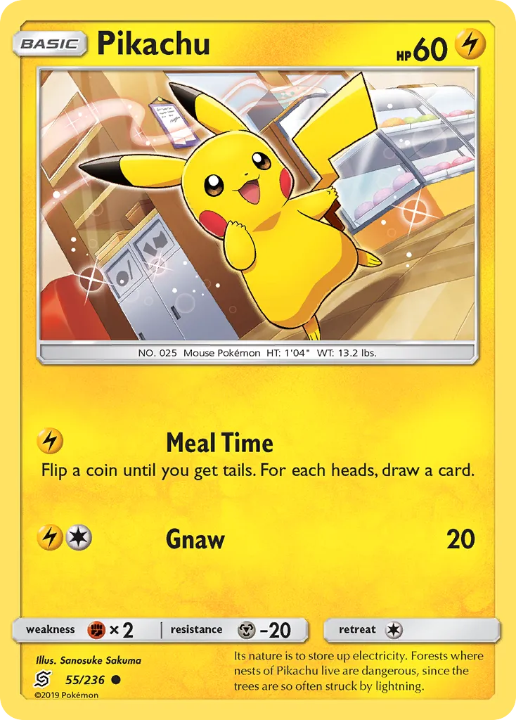 Pikachu — SM - Unified Minds — Pokemon
