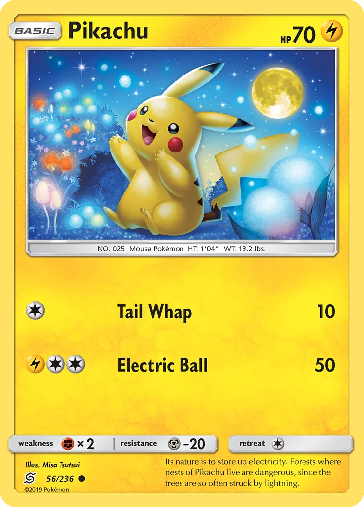 Pikachu — SM - Unified Minds — Pokemon