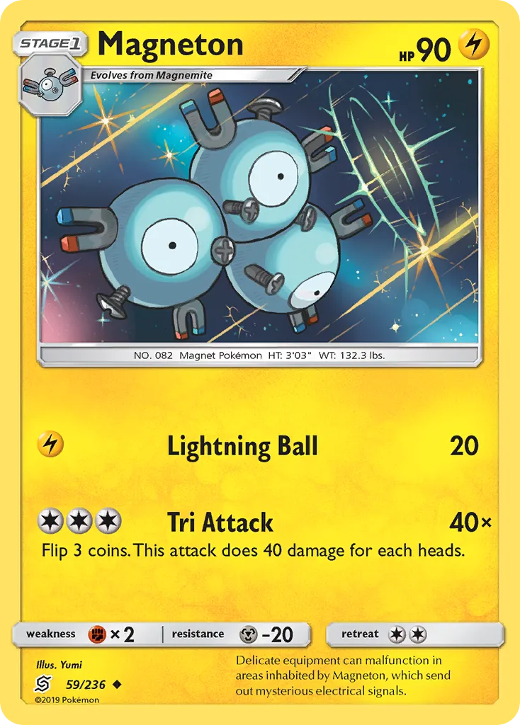 Magneton — SM - Unified Minds — Pokemon