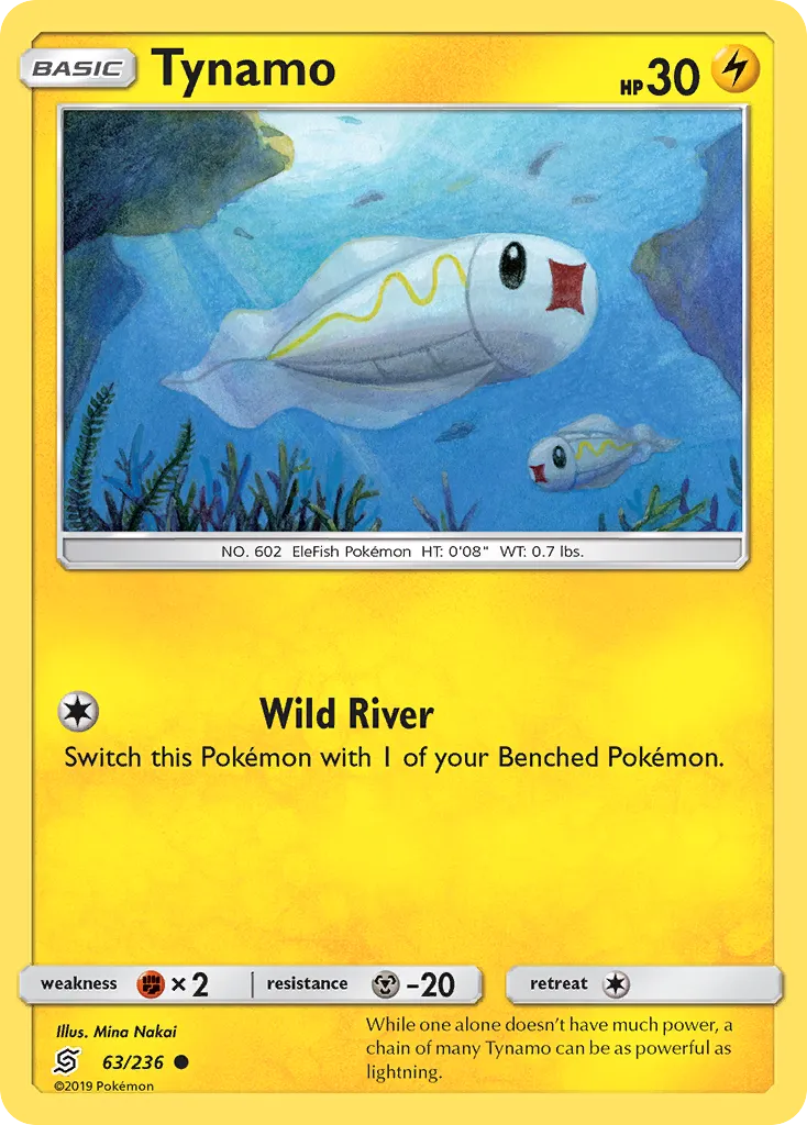 Tynamo — SM - Unified Minds — Pokémon