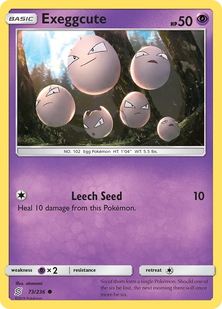 Exeggcute — SM - Unified Minds — Pokemon