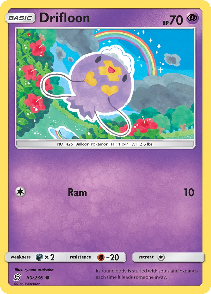 Drifloon — SM - Unified Minds — Pokémon