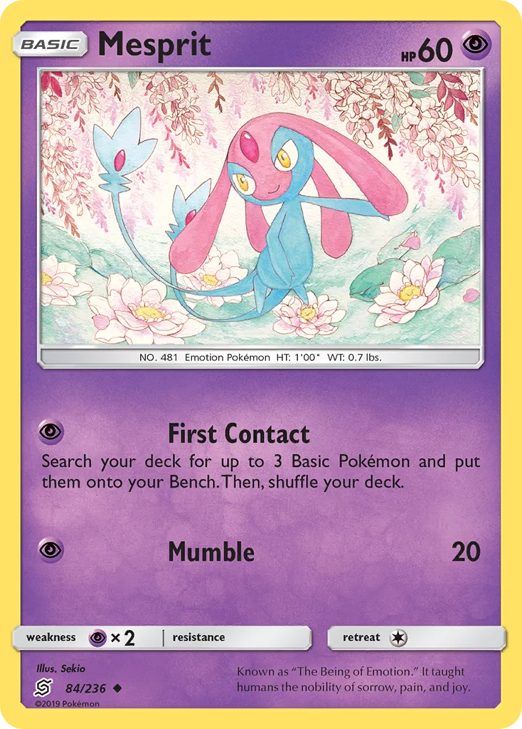 Mesprit — SM - Unified Minds — Pokemon