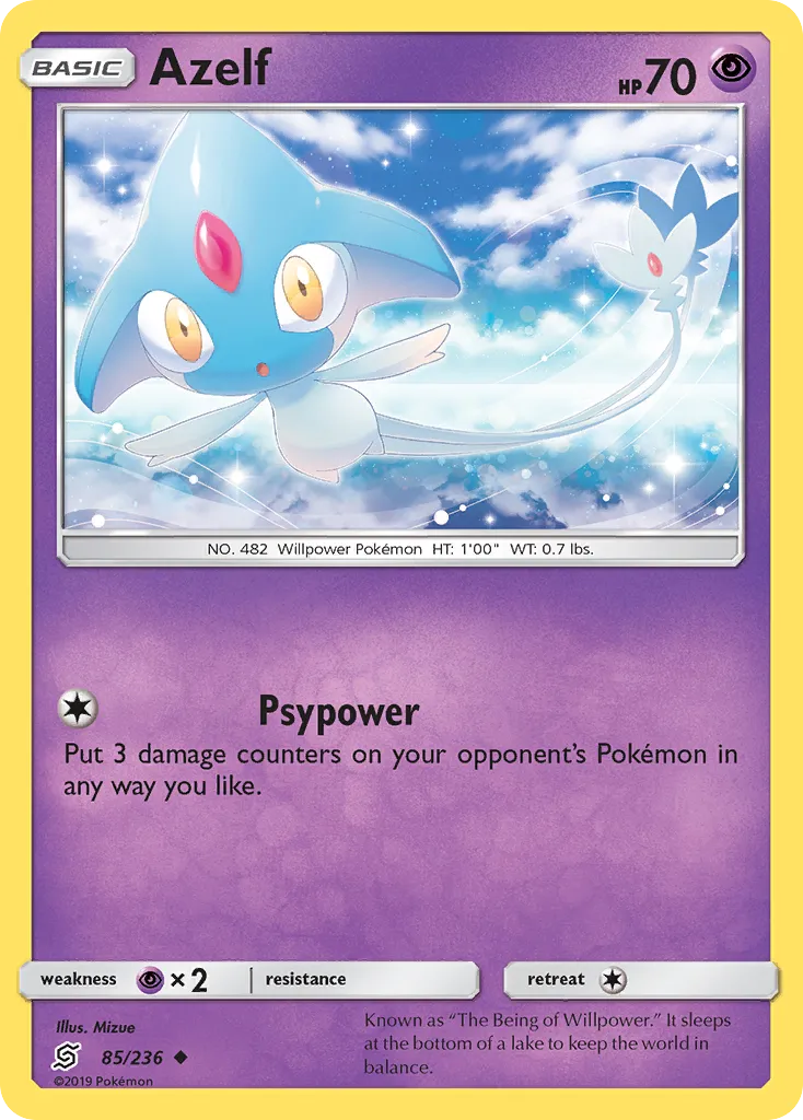 Azelf — SM - Unified Minds — Pokemon