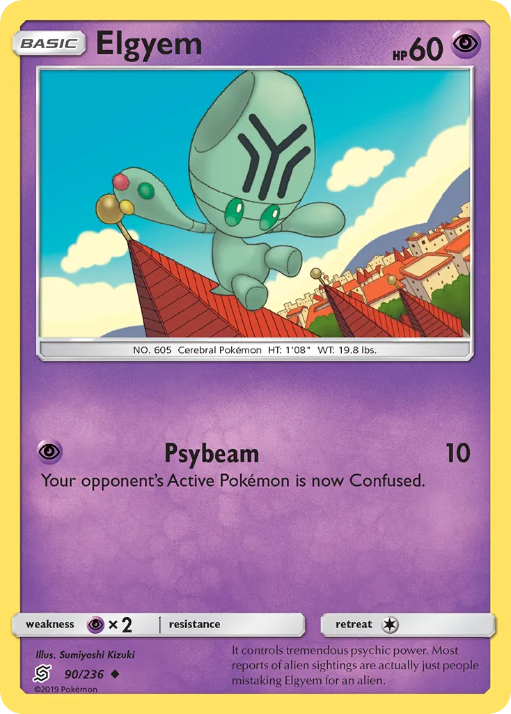 Elgyem — SM - Unified Minds — Pokemon