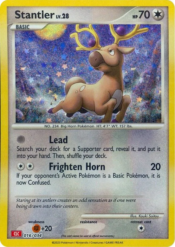 Stantler — Trading Card Game Classic — Pokémon