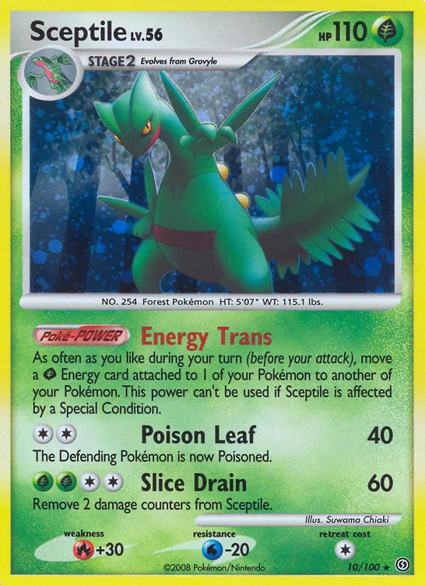 Sceptile from Stormfront - Pokemon