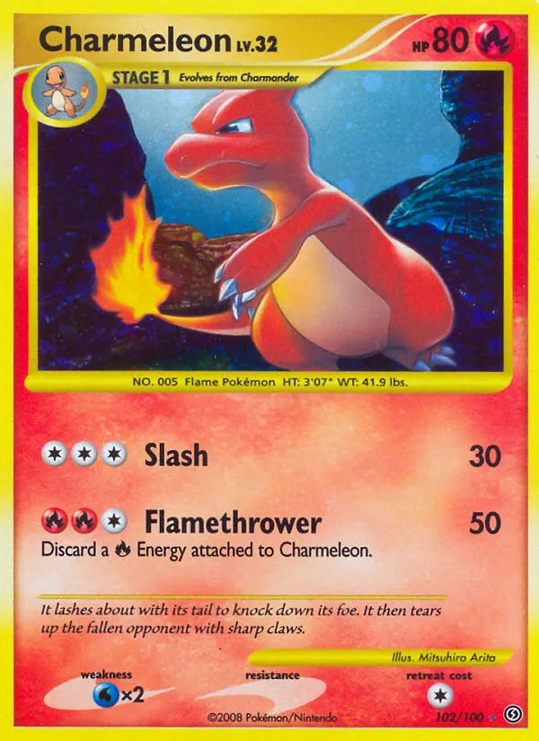 Reptincel Lv.32 — Stormfront — Pokemon