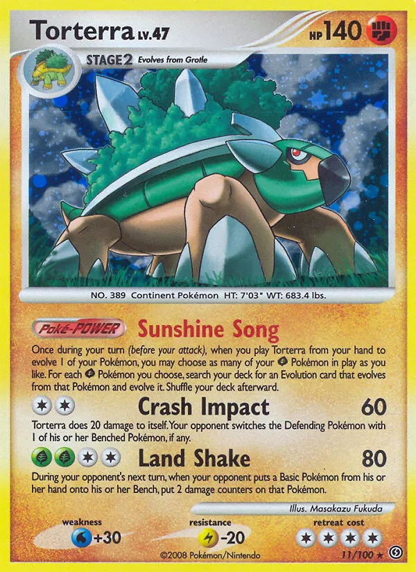 Torterra Lv.47 from Stormfront - Pokemon