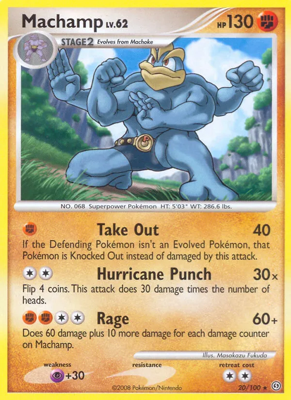 Machamp — Stormfront — Pokemon