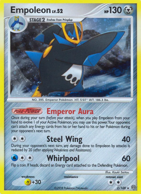 Pingoléon Lv.52 — Stormfront — Pokemon