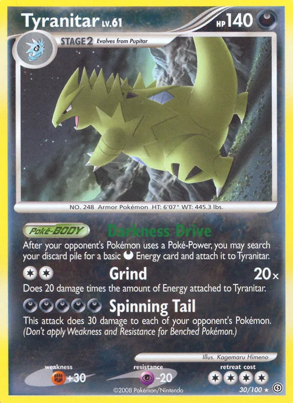 Tyranitar — Stormfront — Pokémon