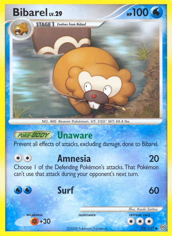 Castorno Lv.29 — Stormfront — Pokémon