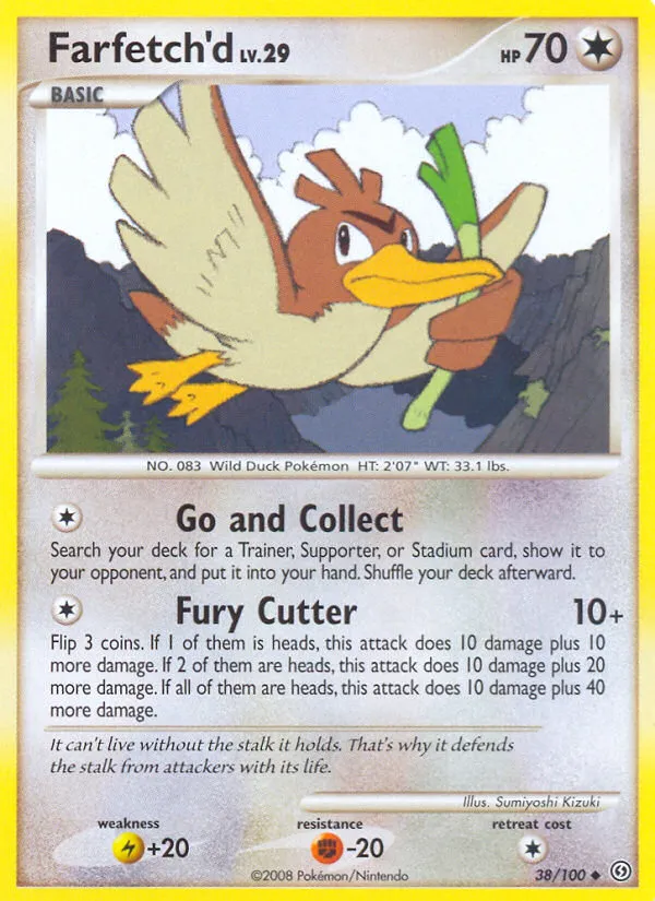 Canarticho Lv.29 — Stormfront — Pokémon