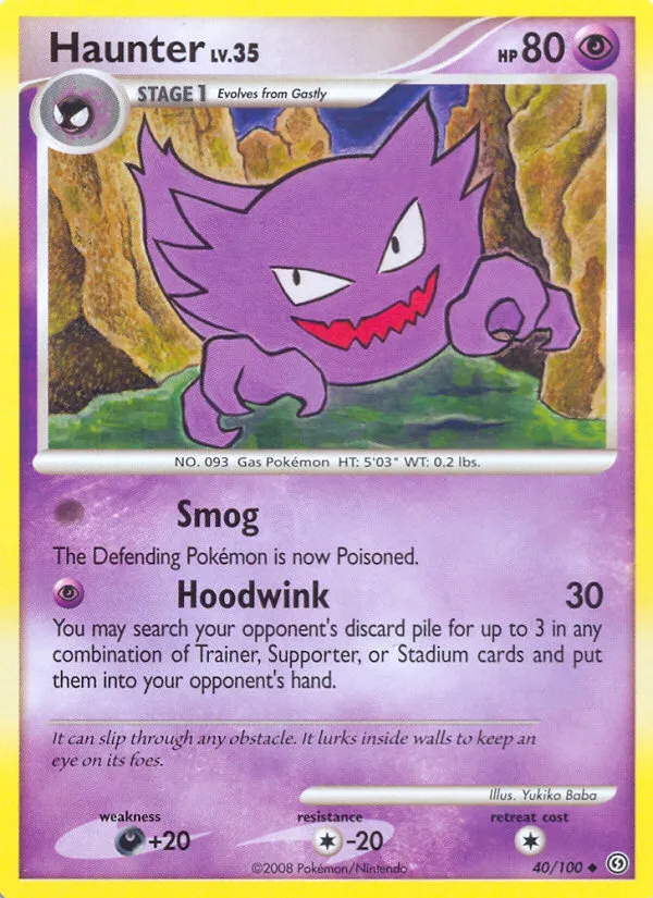 Haunter — Stormfront — Pokemon