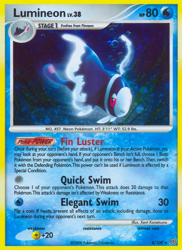 Luminéon Lv.38 — Stormfront — Pokemon