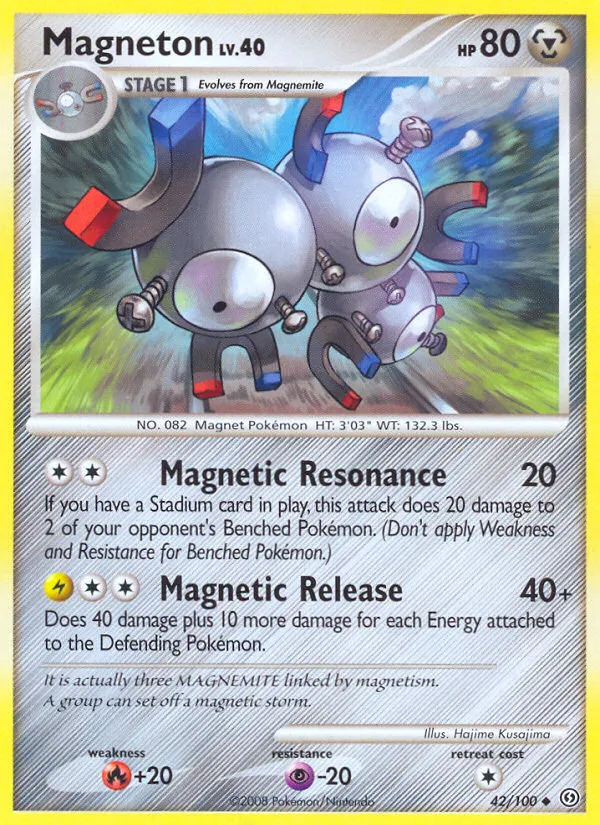 Magneton Lv.40 — Stormfront — Pokemon