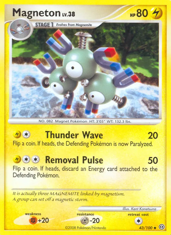 Magneton Lv.38 — Stormfront — Pokemon