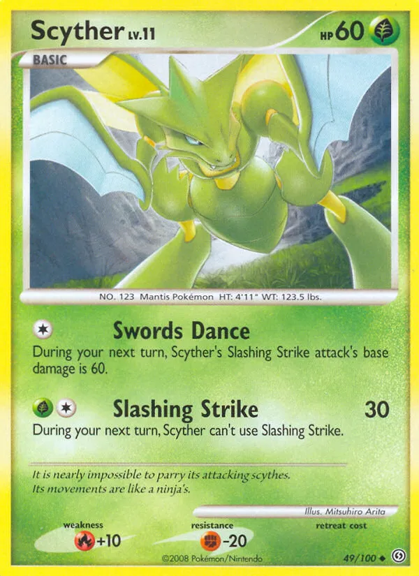 Scyther — Stormfront — Pokemon
