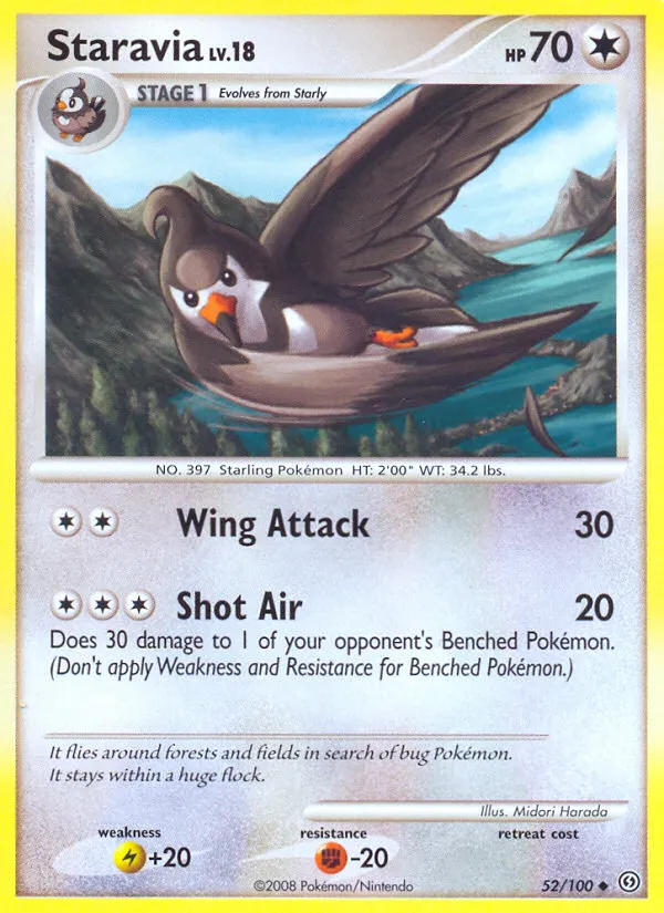 Etourvol Lv.18 from Stormfront - Pokemon