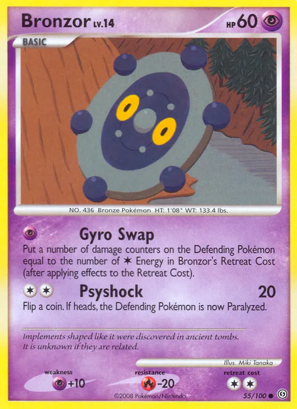 Bronzor — Stormfront — Pokémon